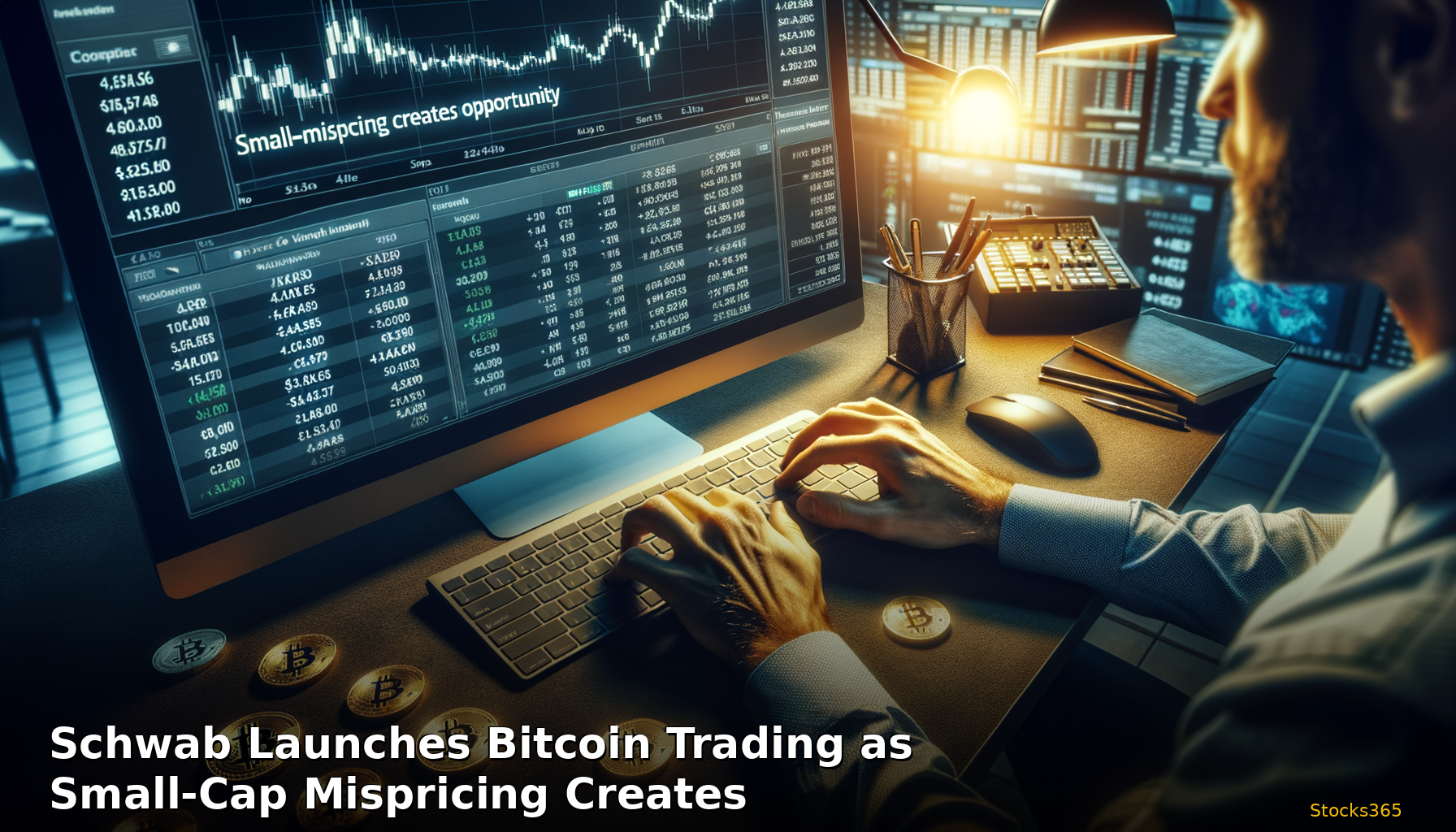 Schwab Launches Bitcoin Trading as Small-Cap Mispricing Creates Opportunity