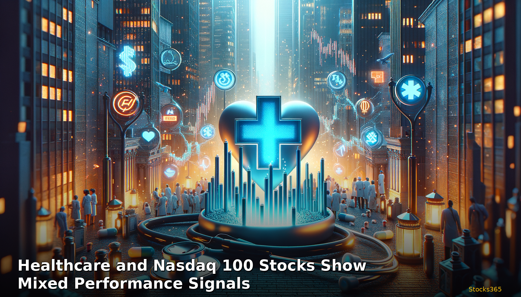 Healthcare and Nasdaq 100 Stocks Show Mixed Performance Signals