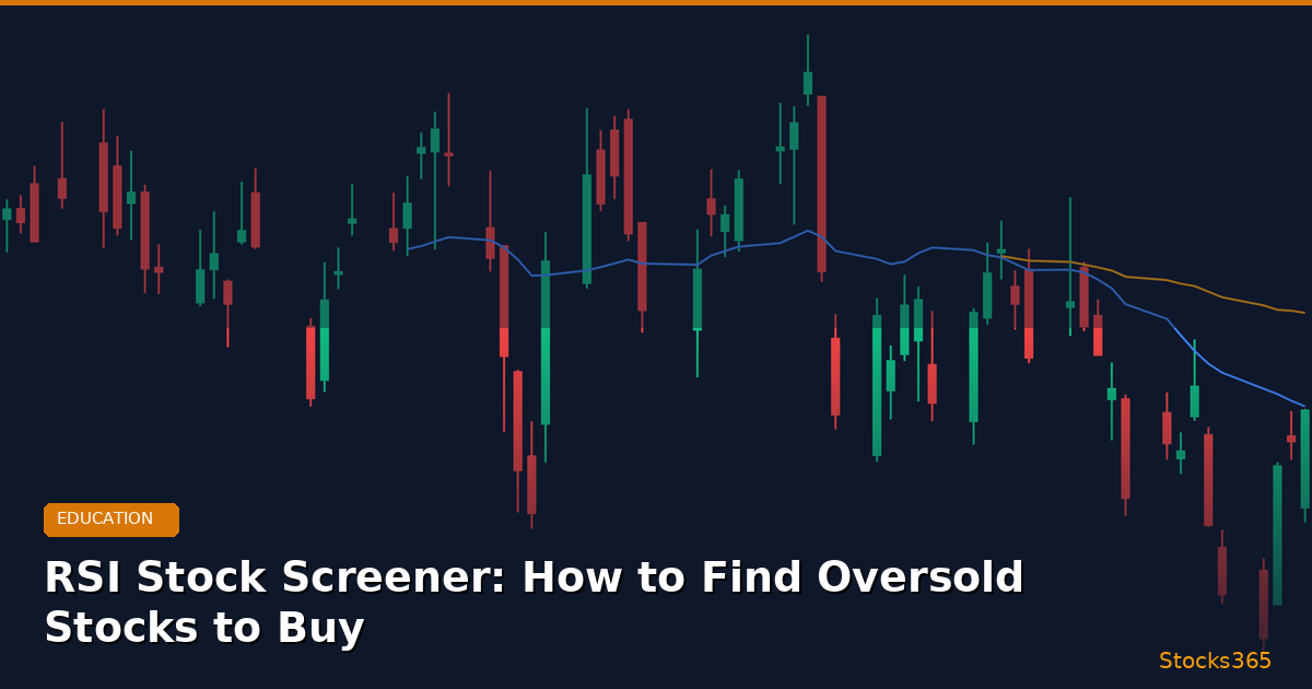 RSI Stock Screener: How to Find Oversold Stocks to Buy