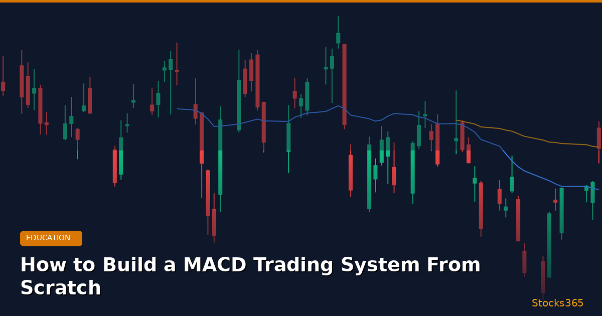 How to Build a MACD Trading System From Scratch