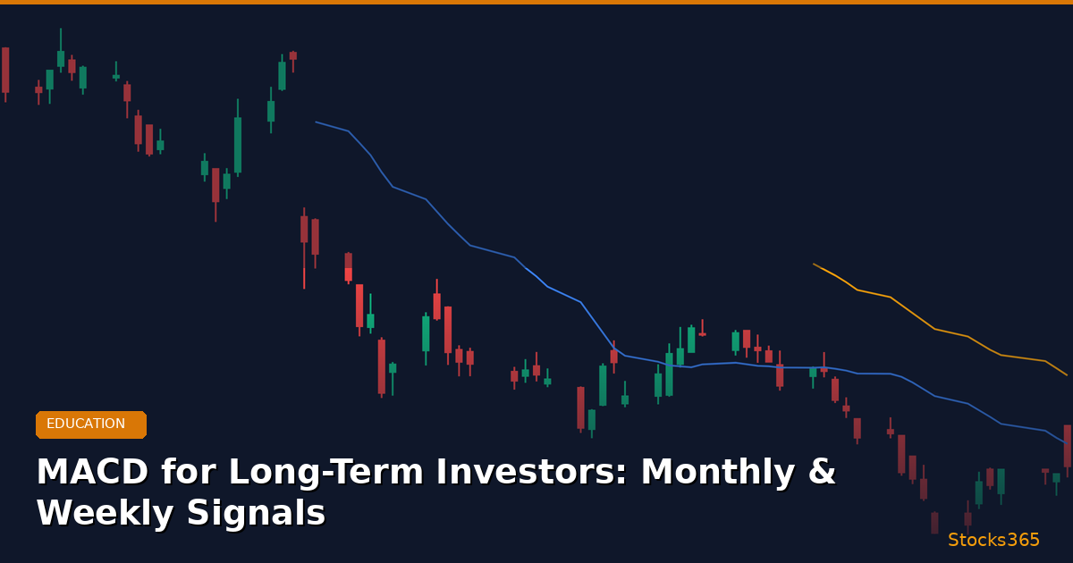 MACD for Long-Term Investors: Monthly & Weekly Signals