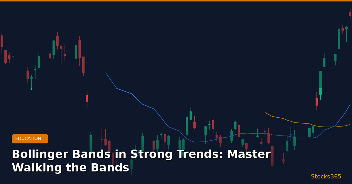 Bollinger Bands in Strong Trends: Master Walking the Bands