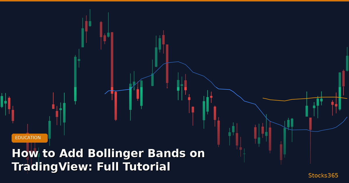 How to Add Bollinger Bands on TradingView: Full Tutorial
