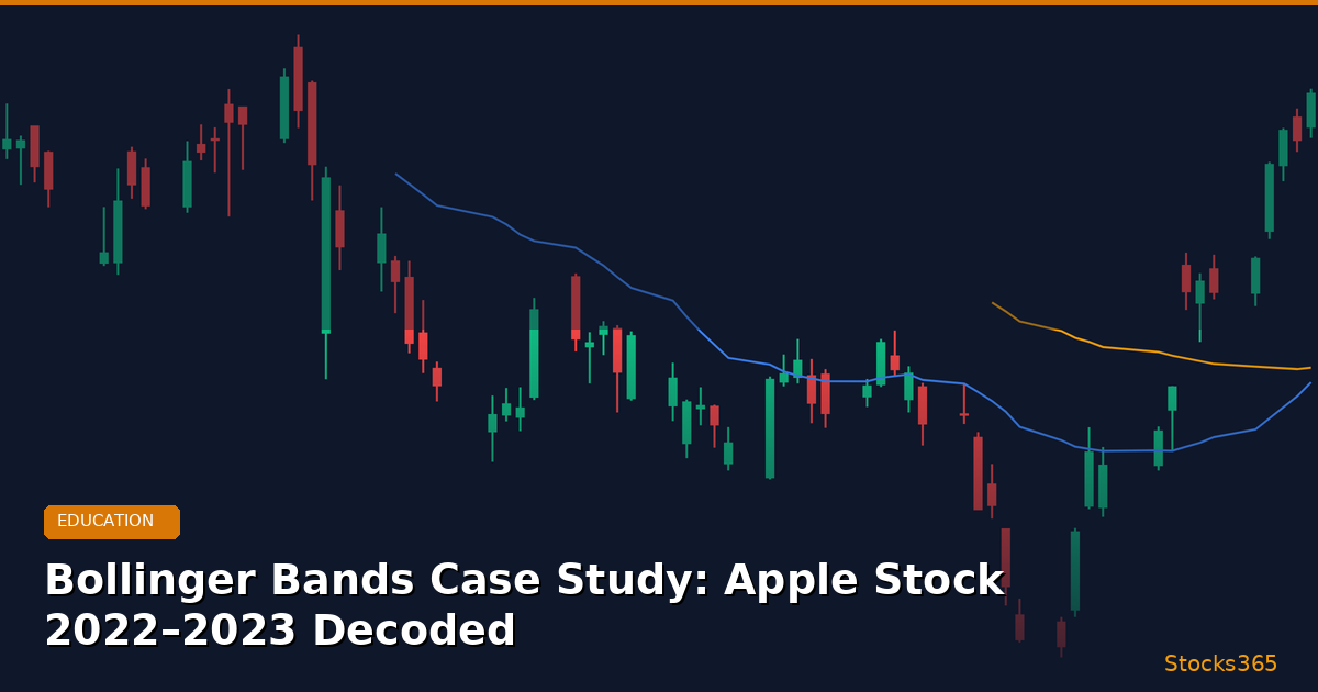 Bollinger Bands Case Study: Apple Stock 2022–2023 Decoded