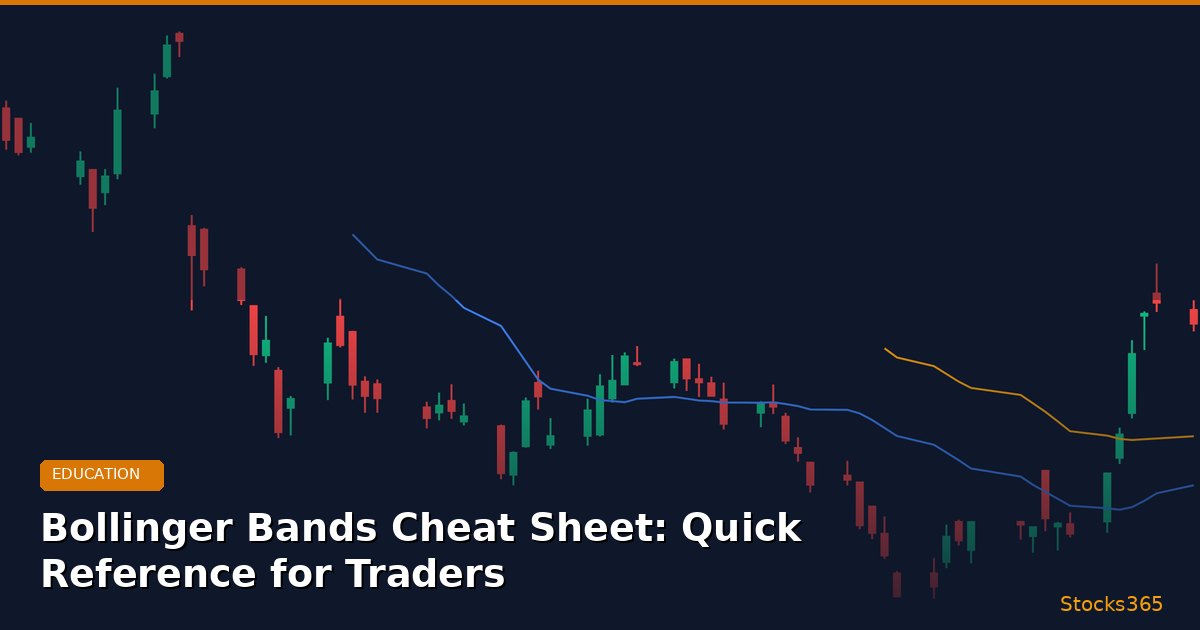 Bollinger Bands Cheat Sheet: Quick Reference for Traders