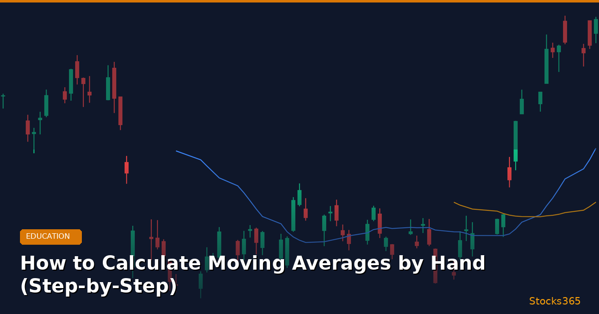 How to Calculate Moving Averages by Hand (Step-by-Step)
