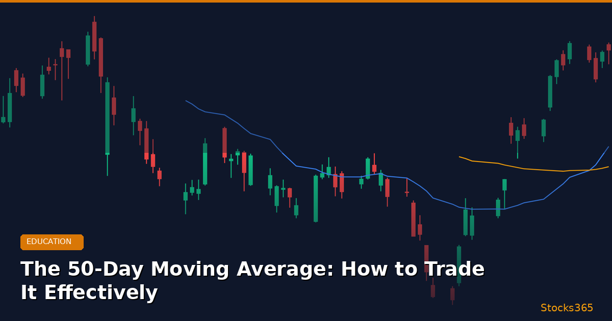 The 50-Day Moving Average: How to Trade It Effectively