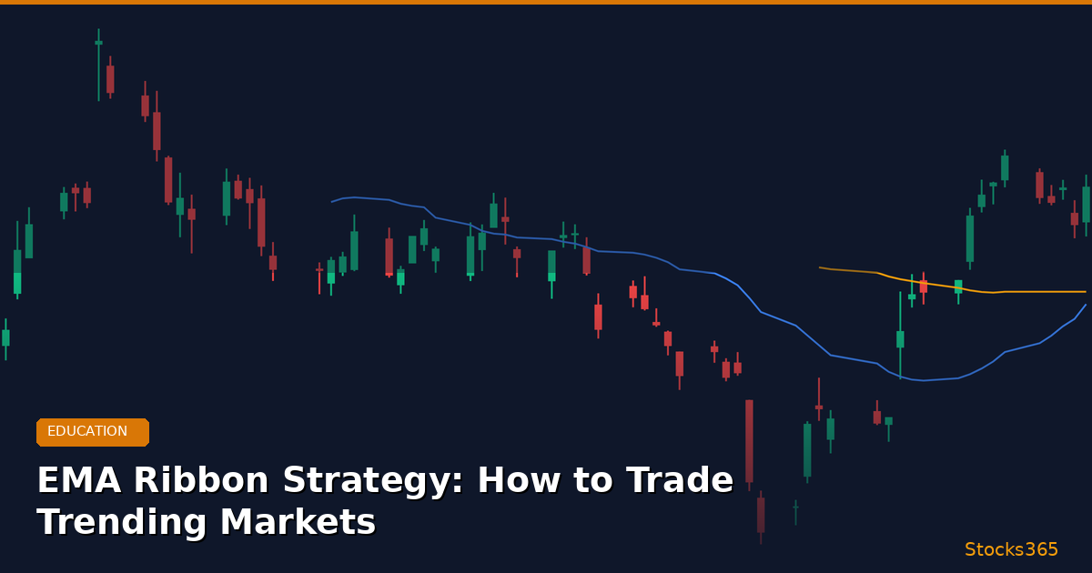 EMA Ribbon Strategy: How to Trade Trending Markets