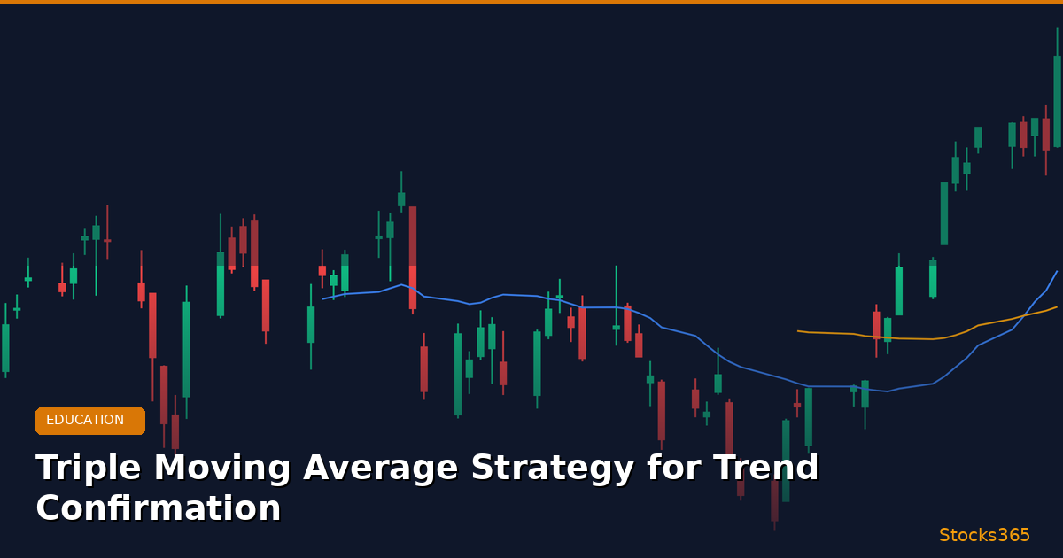 Triple Moving Average Strategy for Trend Confirmation