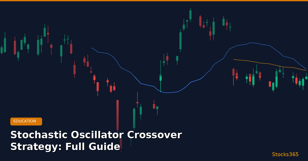 Stochastic Oscillator Crossover Strategy: Full Guide
