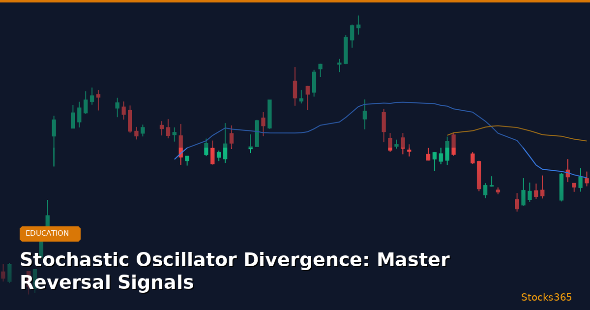 Stochastic Oscillator Divergence: Master Reversal Signals