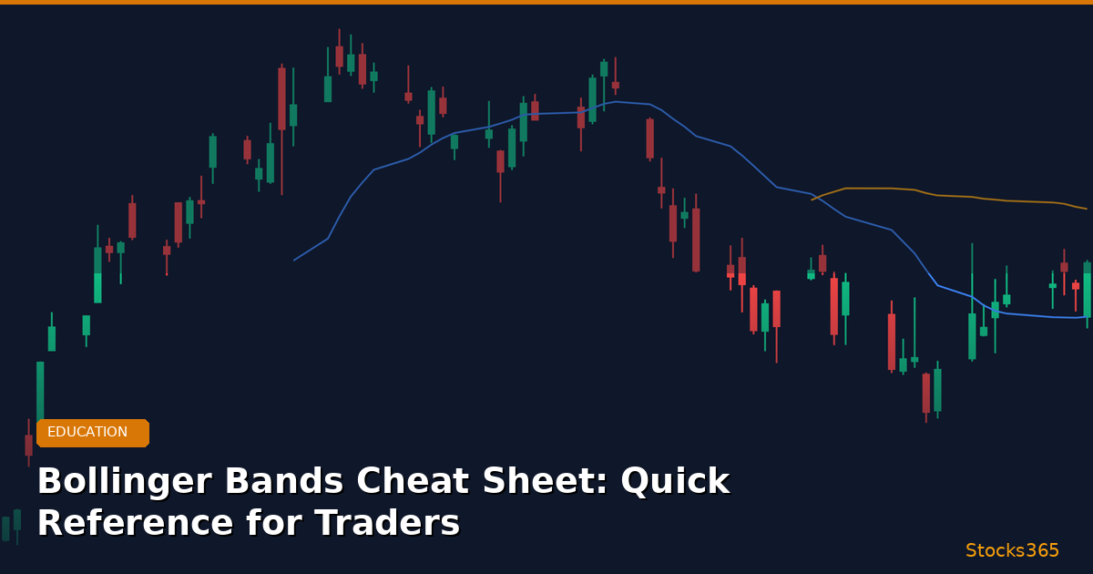 Bollinger Bands Cheat Sheet: Quick Reference for Traders
