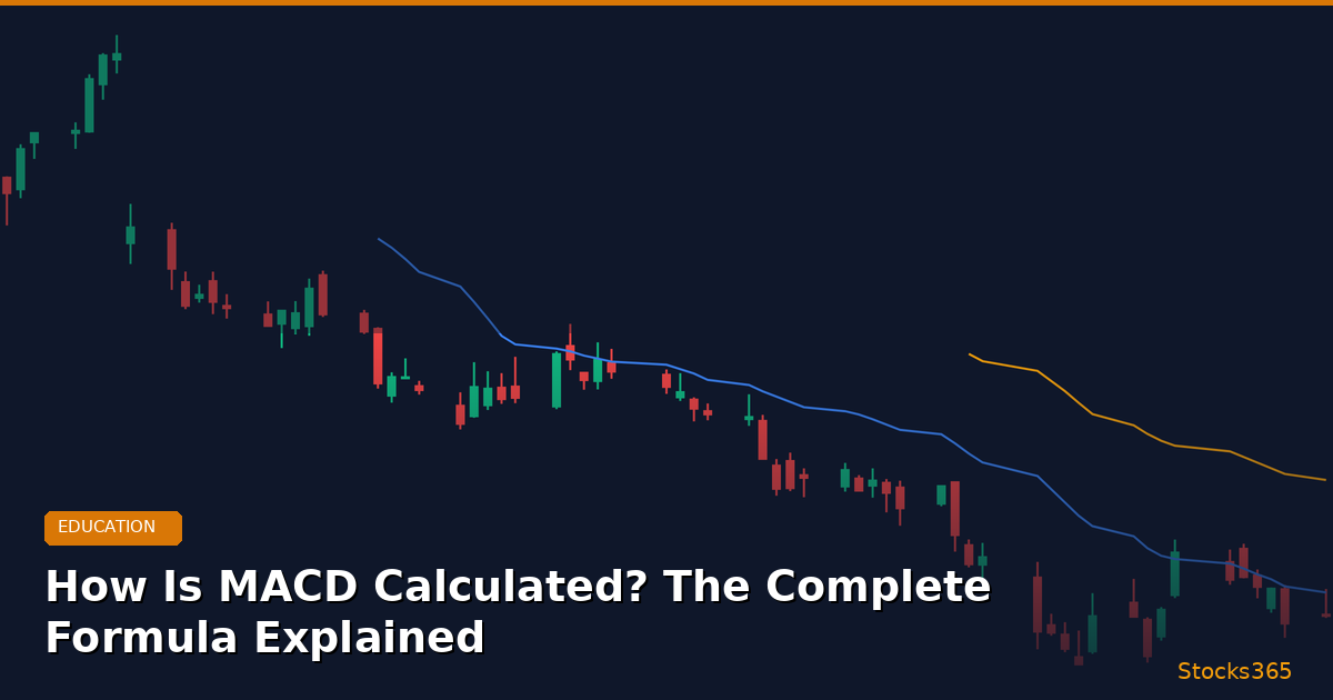 How Is MACD Calculated? The Complete Formula Explained