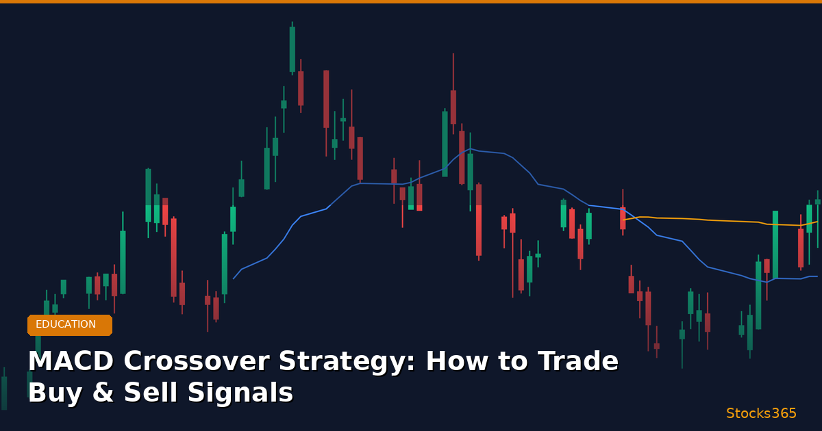 MACD Crossover Strategy: How to Trade Buy & Sell Signals